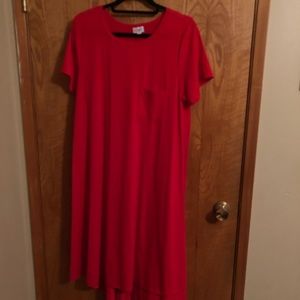 LulaRoe Carly dress Size L